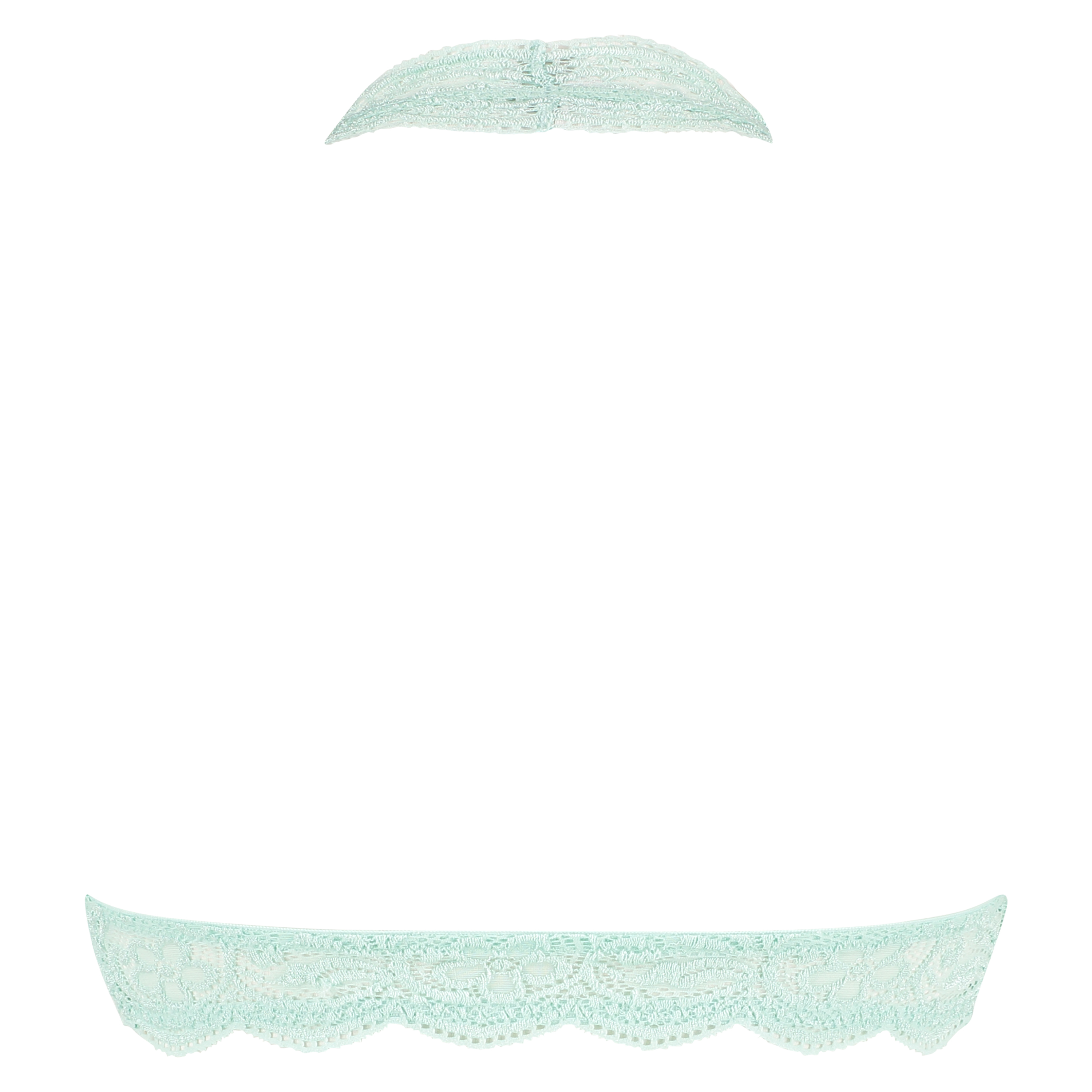 Bralette Halter Lace, Grön, main