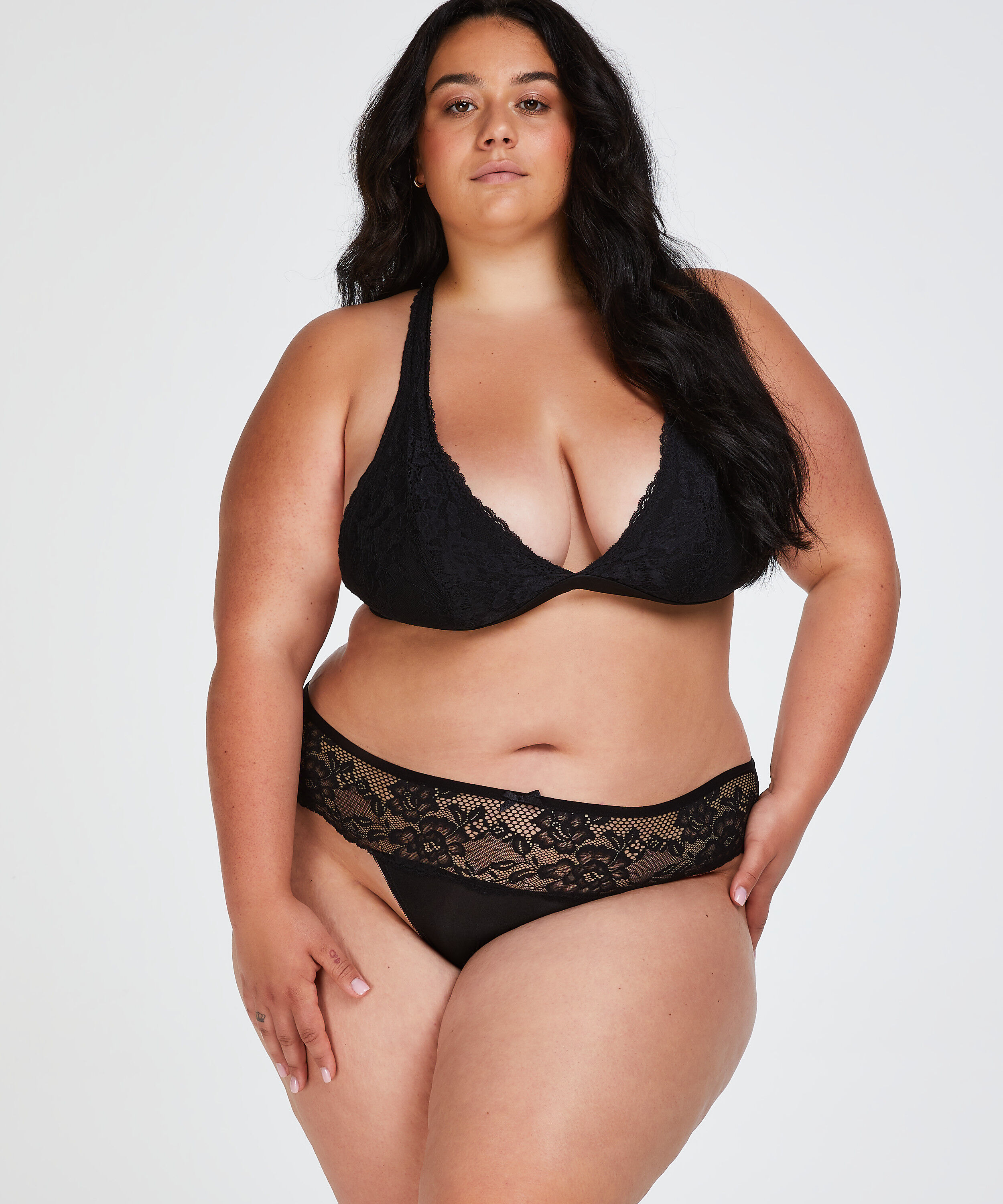 Boxerstringtrosa Bianca, Svart