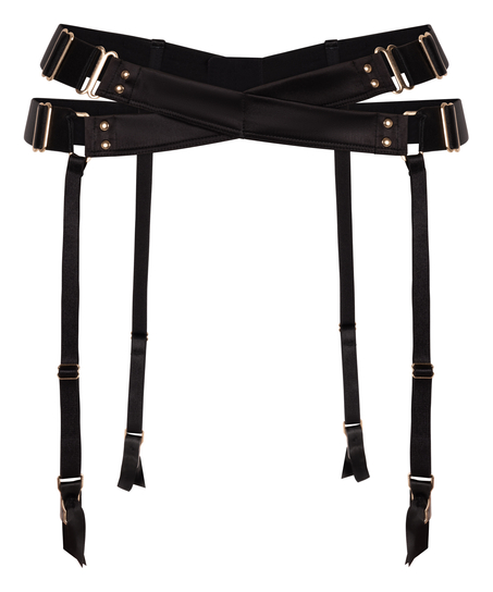 Strumpeband Colette, Svart