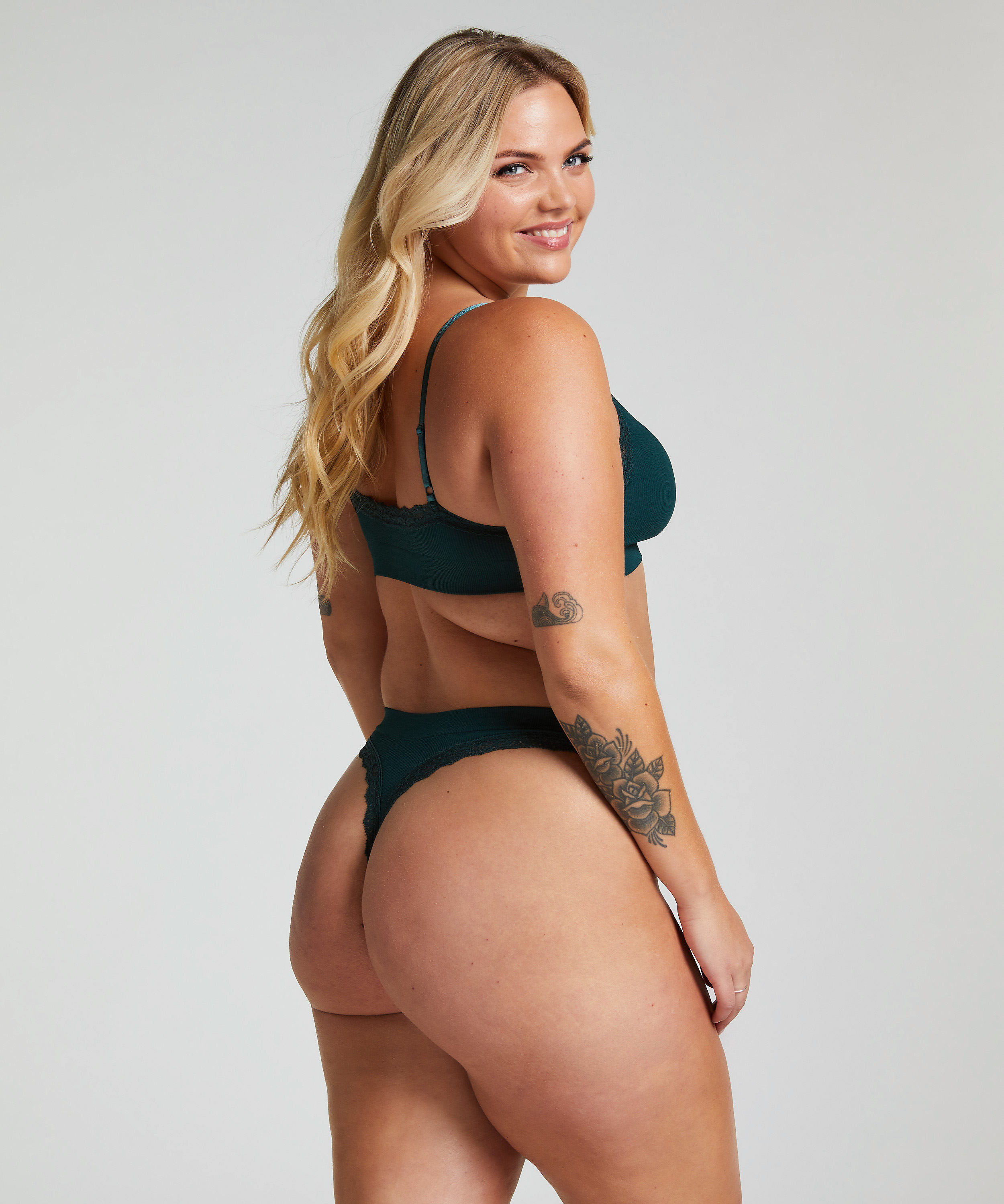 Bralette Lola, Grön, main