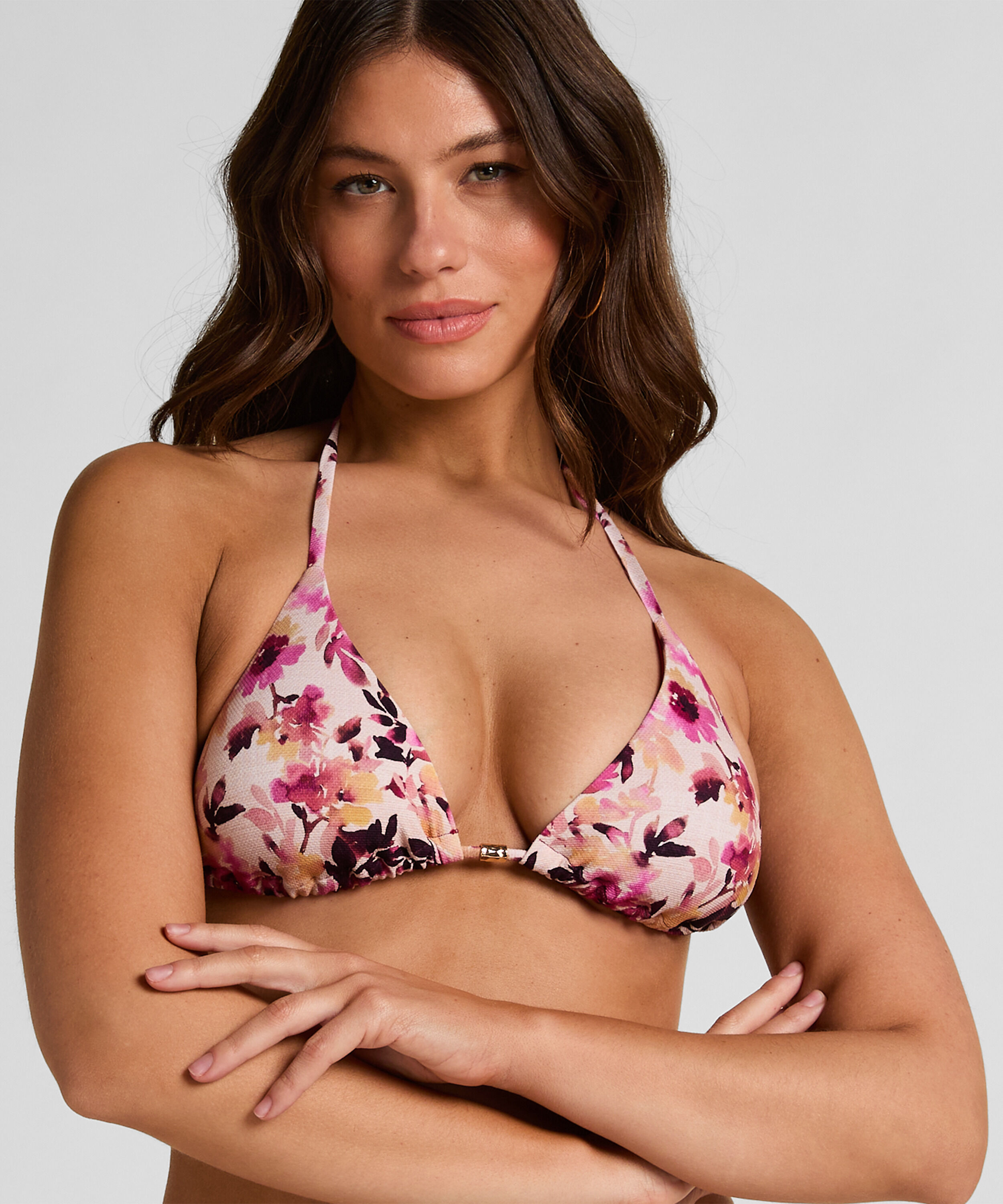 Lagos Triangel Bikinitopp, Beige