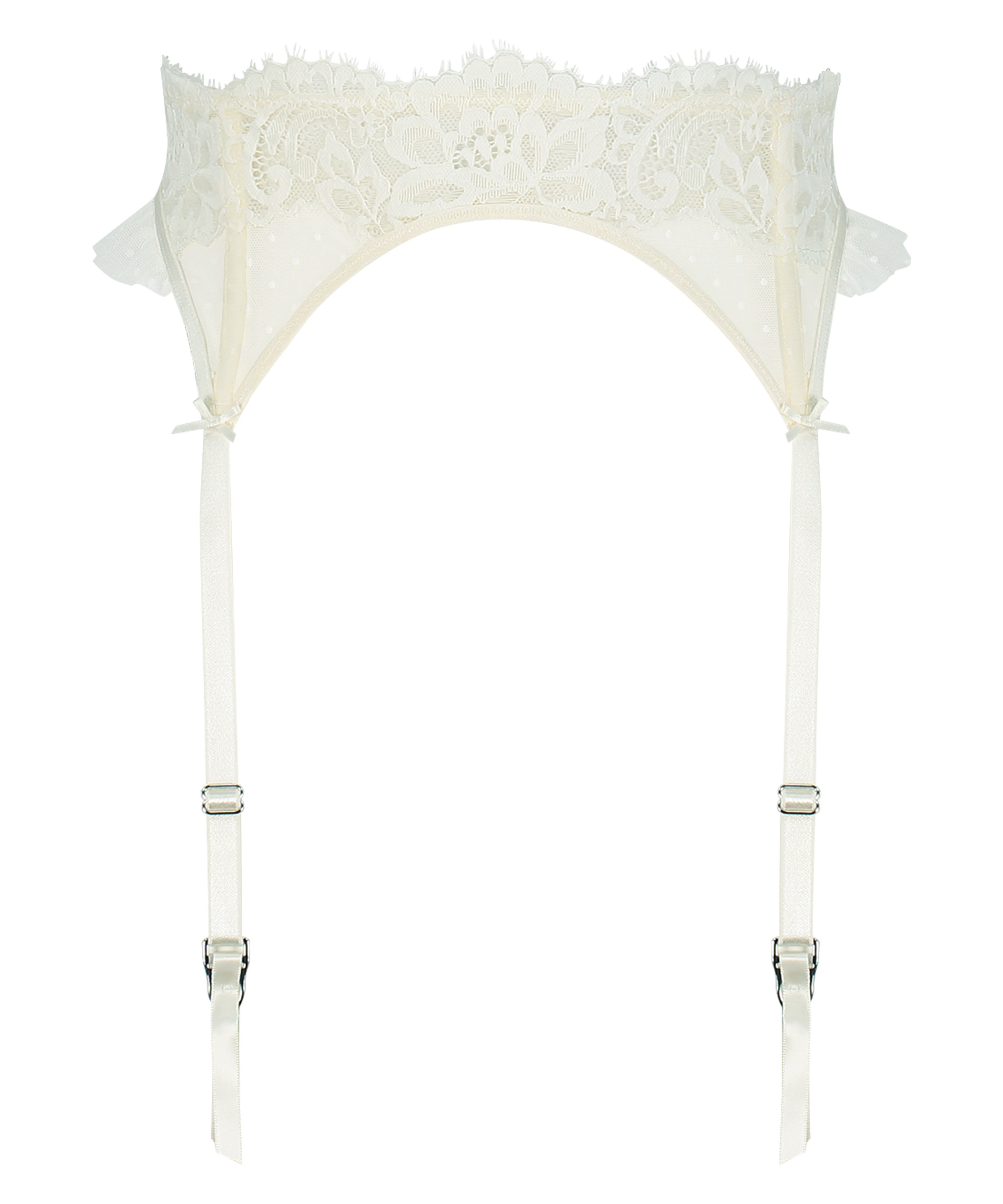 Strumpeband Harmony, Vit, main