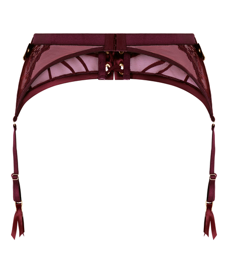 Avela strumpebandshållare, röd