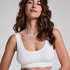 Bralette Scoop Dianne, Vit
