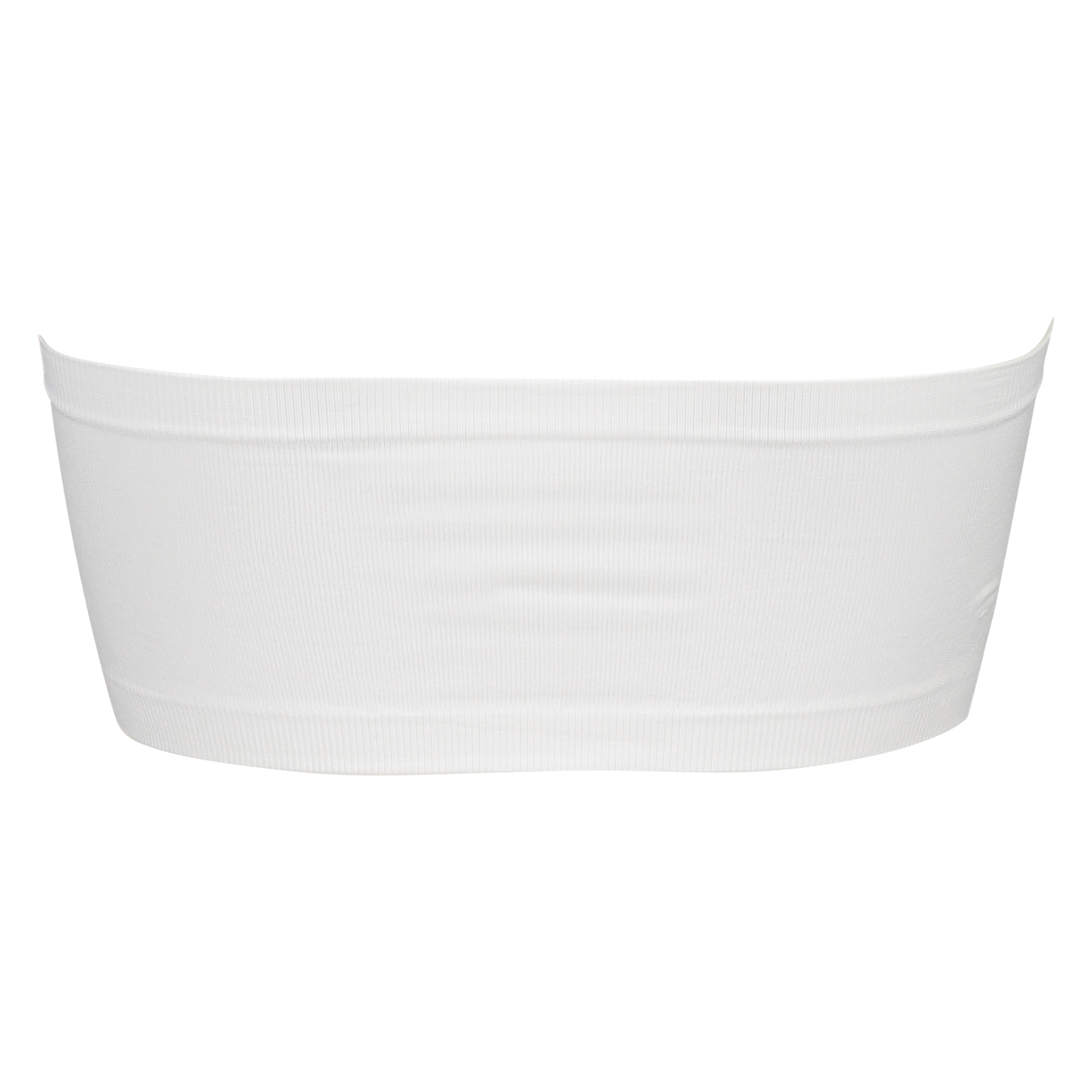 Seamless bandeautopp, Vit, main