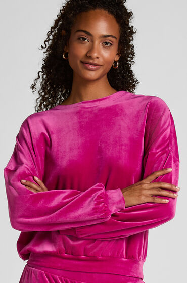 Hunkemöller Velourtopp Rosa