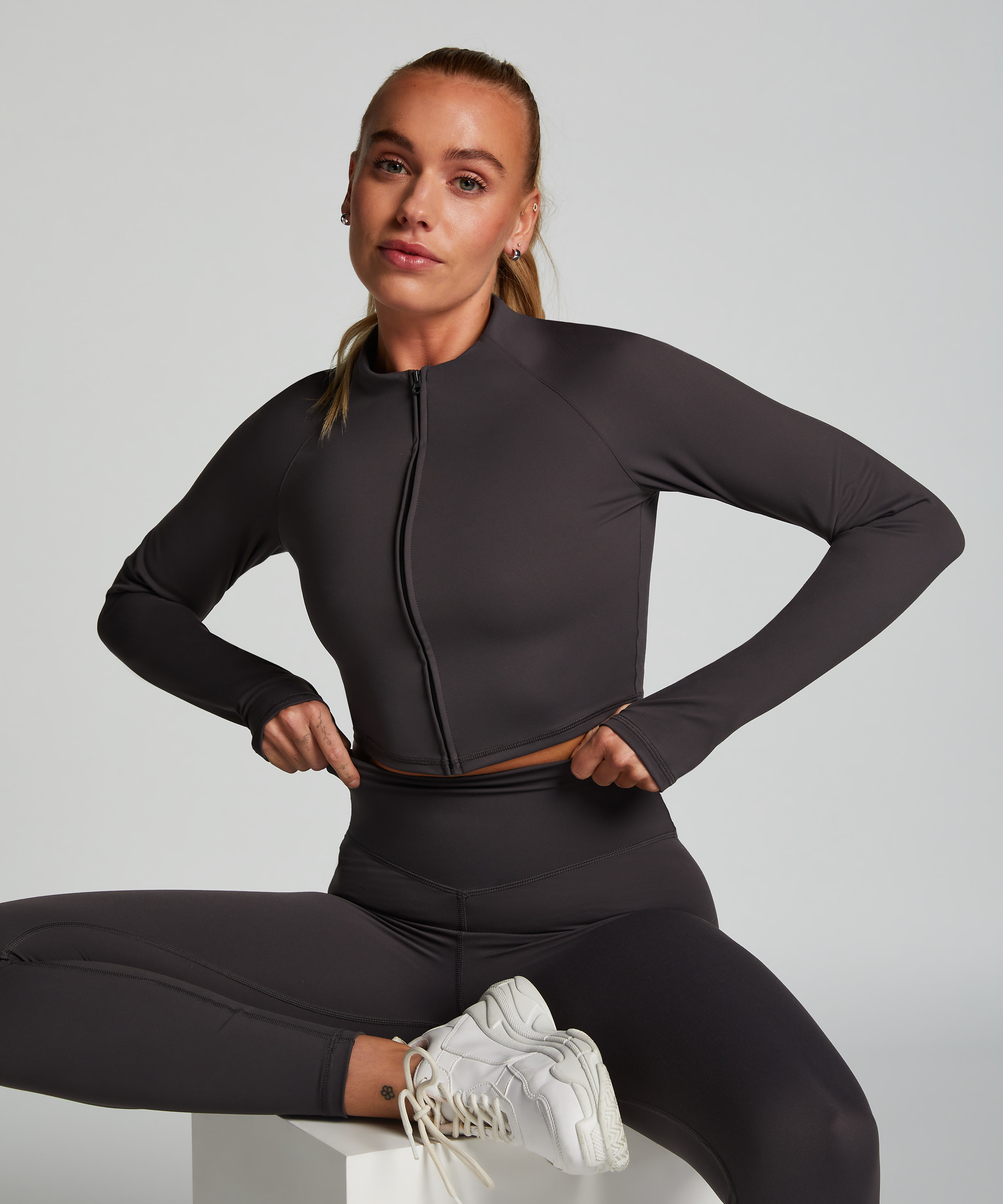 HKMX Sportjacka, Grå, main