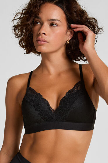 Hunkemöller Formpressad bh utan bygel Sophie Svart — produktbild