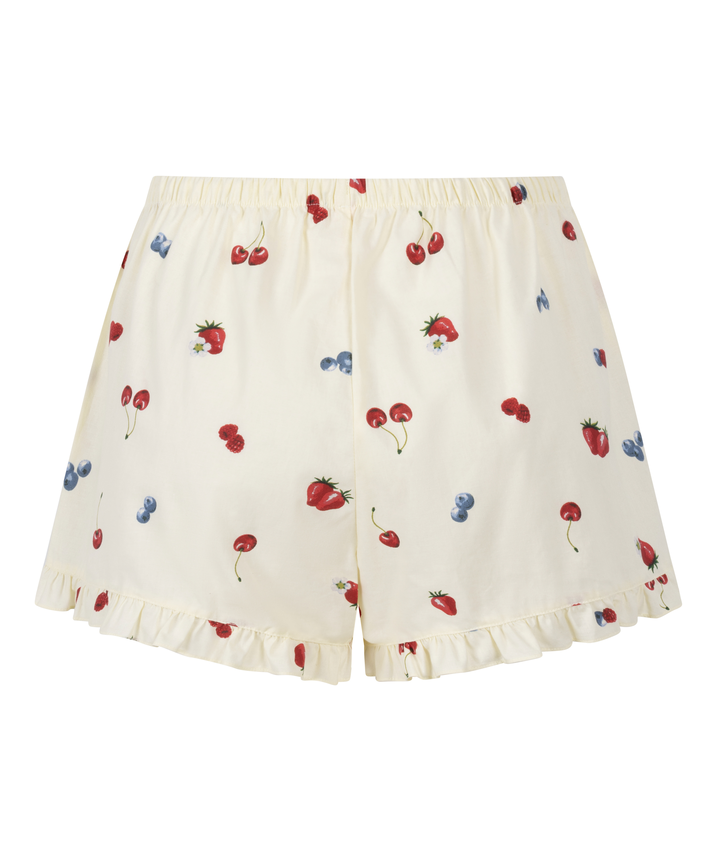 Vävda shorts, Gul, main