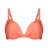 Formpressad bikiniöverdel med bygel Sunrise, Orange