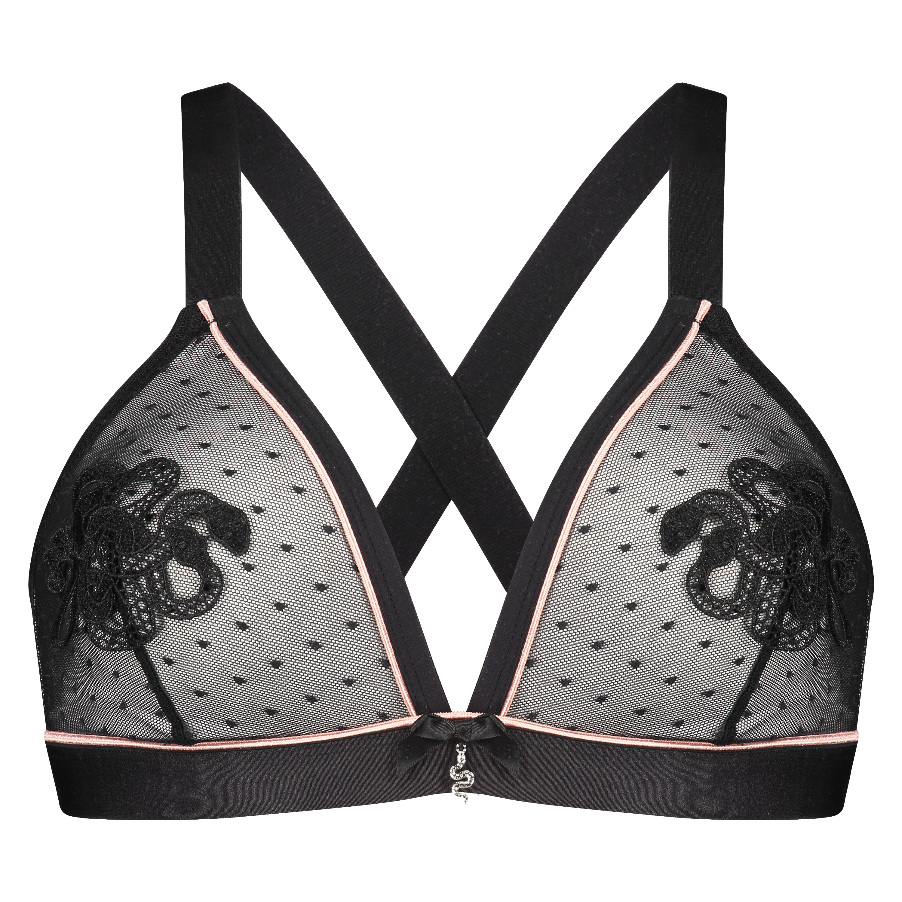 Bralette Danielle I AM, Svart, main