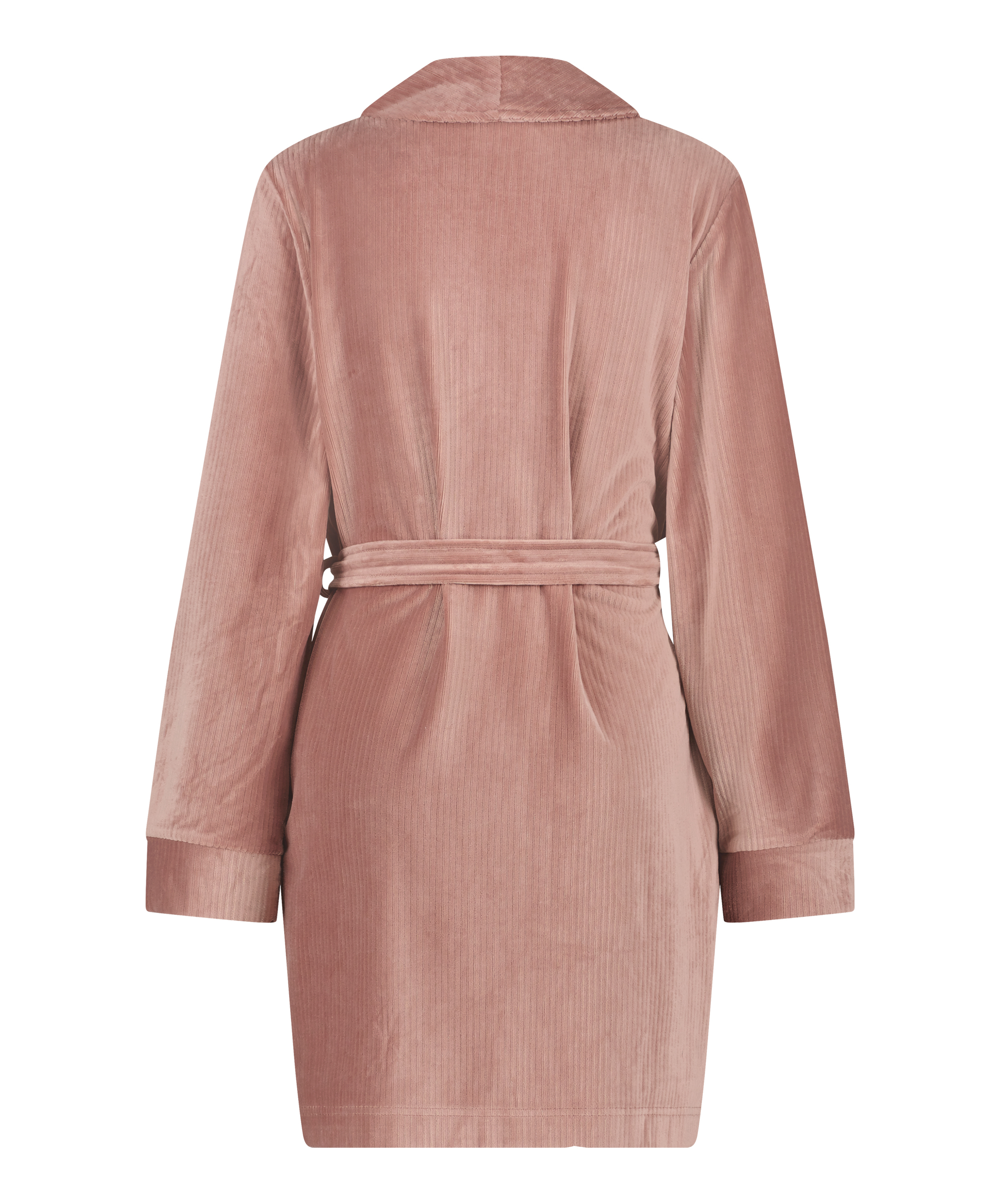 Morgonrock Velvet, Rosa, main