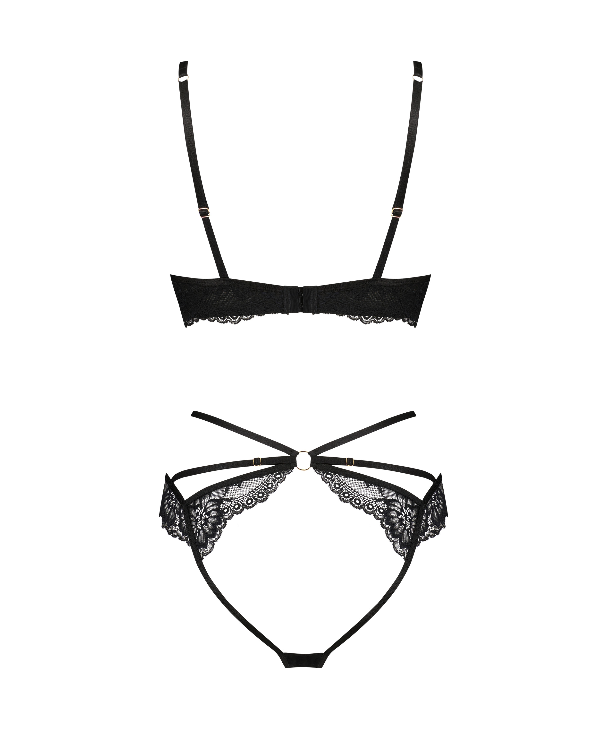 Bisous body, Svart, main