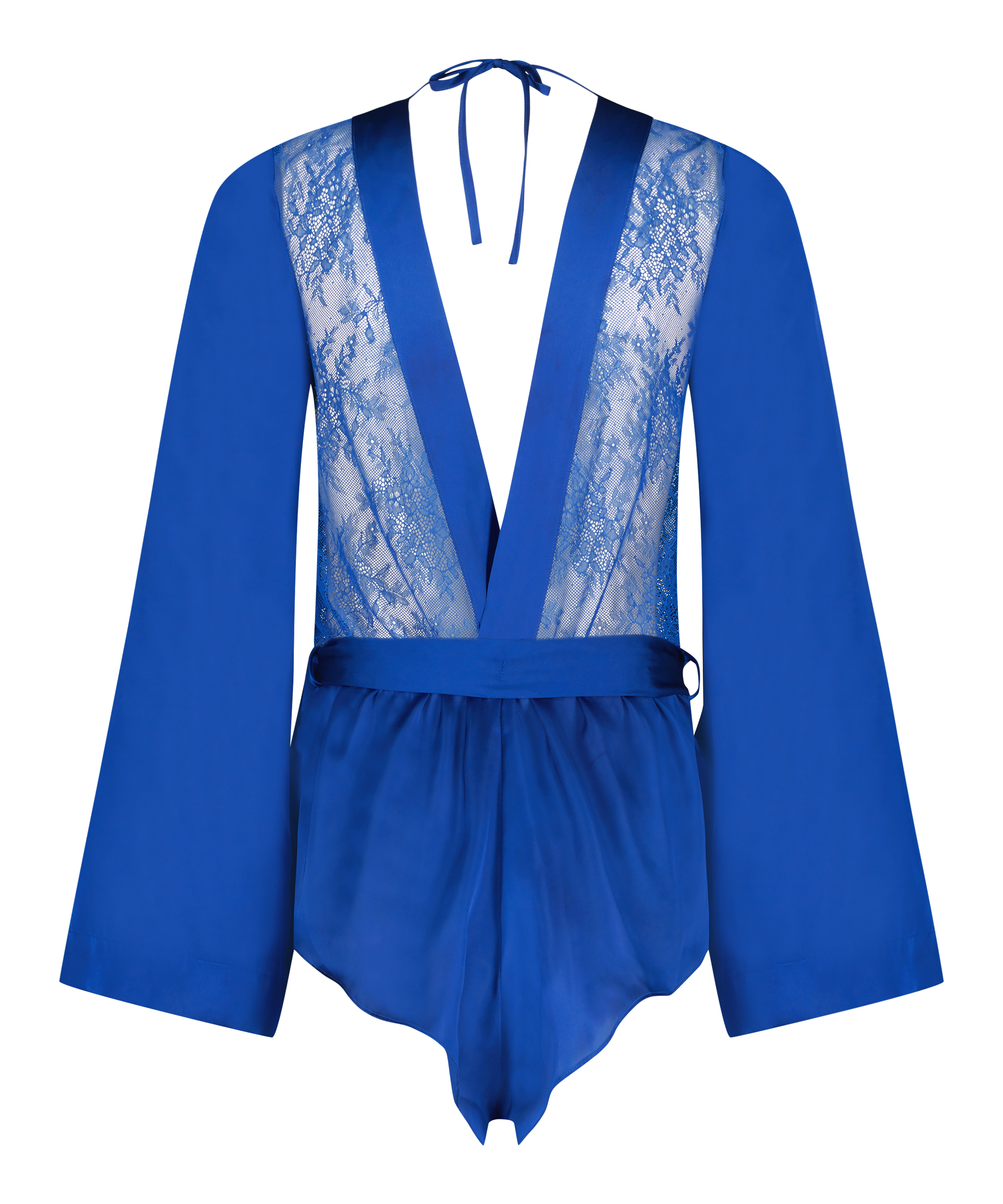 Satin Playsuit Rylie, bl&aring;, main