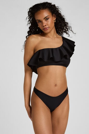 Hunkemöller Highleg Bikinibottom Luxe Svart