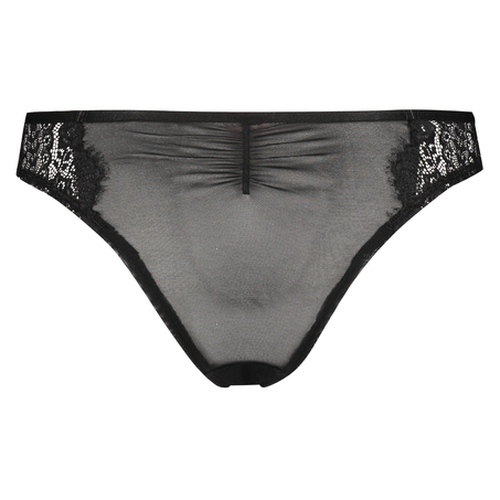 Brazilian-trosa med högt skurna ben Odilla, Svart