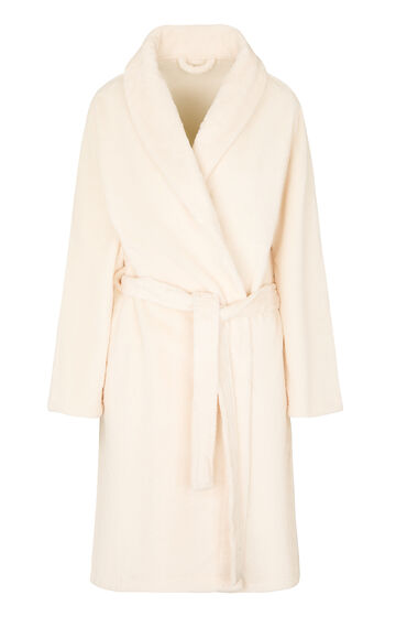 Hunkemöller Morgonrock Fleece dam – bild 3