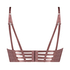 Formpressad longline-bh med bygel och push-up Chynna, Lila