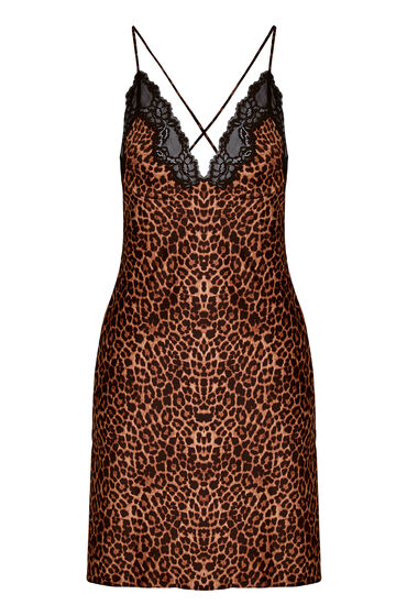 Hunkemöller Slipdress Leopard Gabrielle pyjamas & nattlinnen dam – bild 3