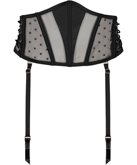 Strumpebandshållare Lulu, Svart