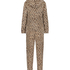 Onesie-fleece, Beige