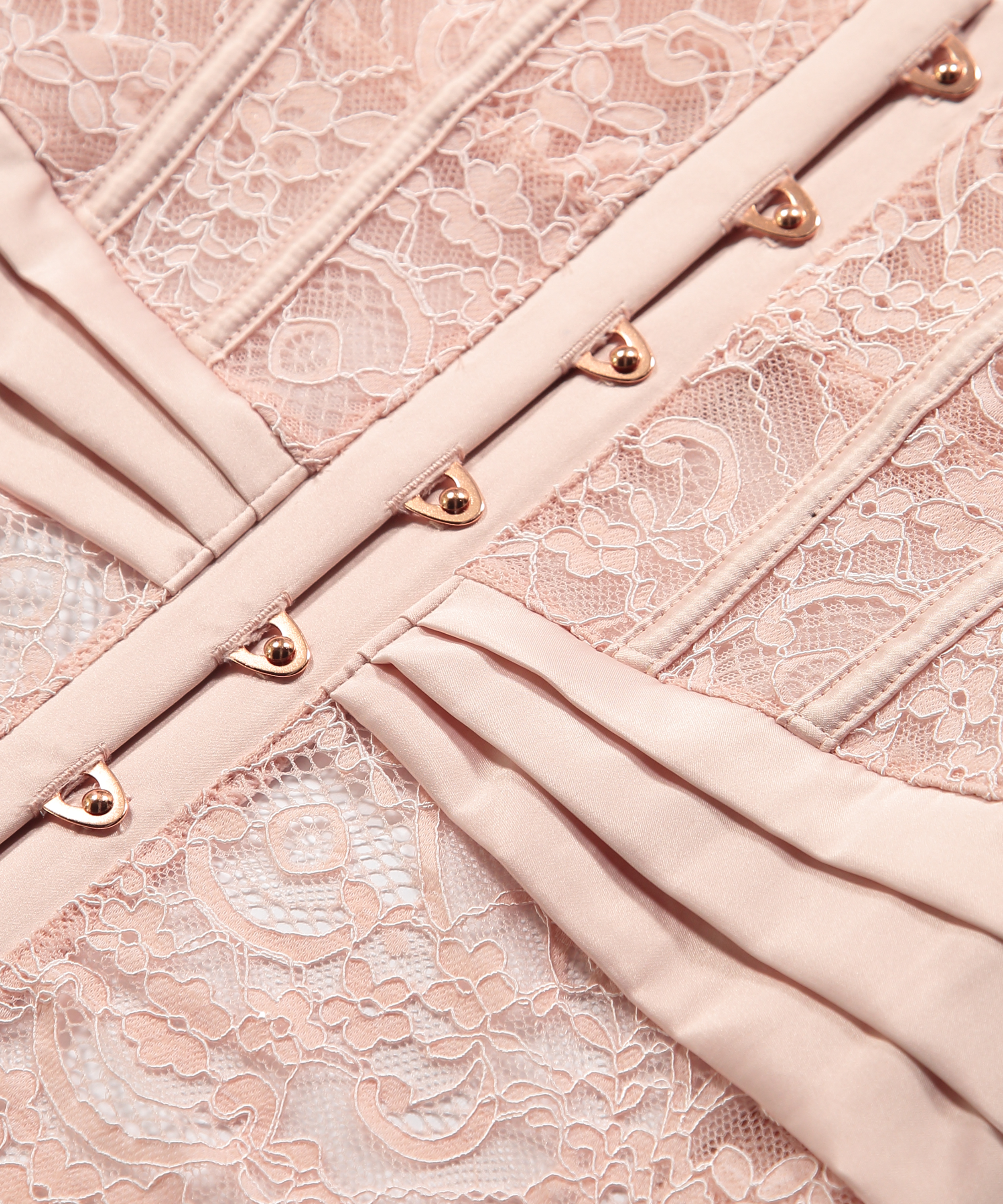 Amelia vadderad underwired bustier, Rosa, main