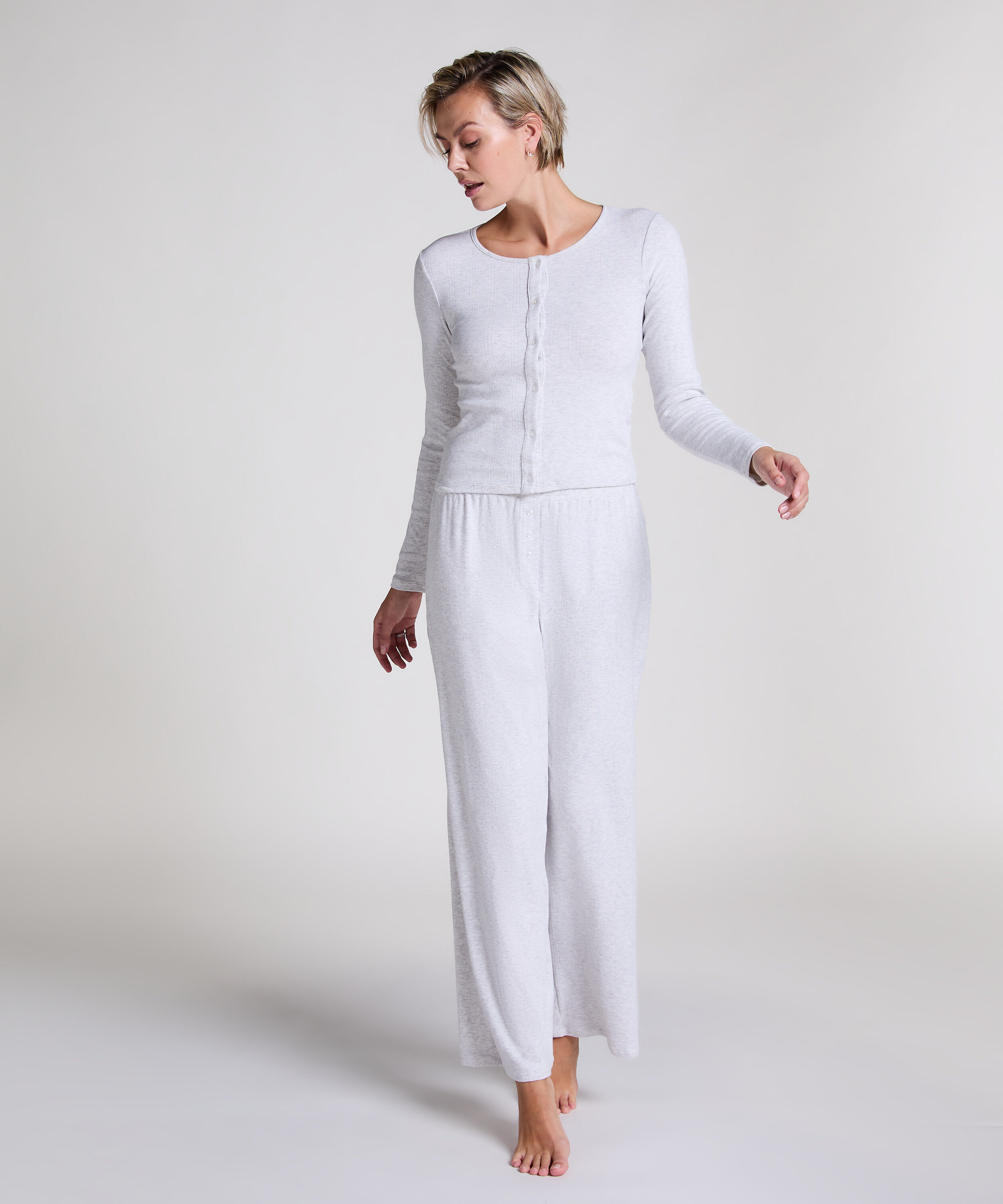 Pointelle pyjamasbyxor