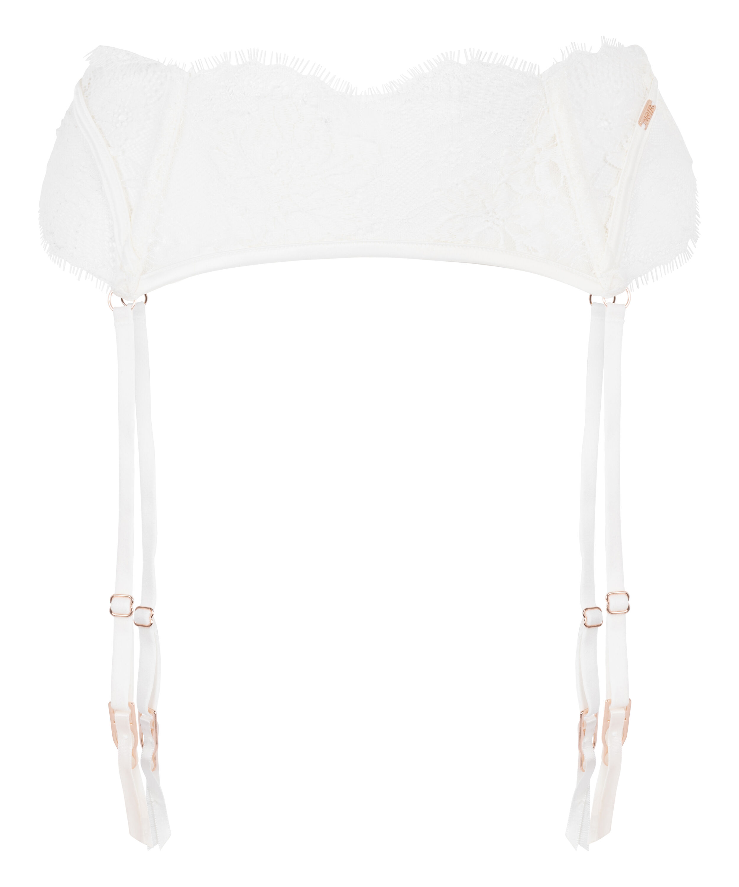 Strumpeband Tiah, Vit