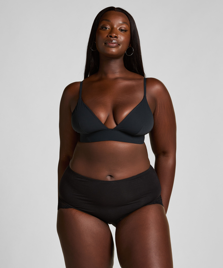 Superslip Maxi spets, Svart