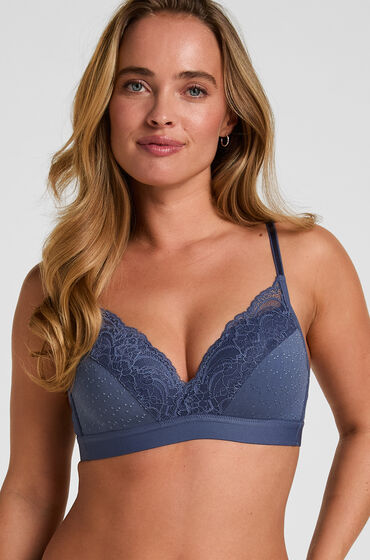 Hunkemöller Formpressad bh utan bygel Sophie Blå — produktbild