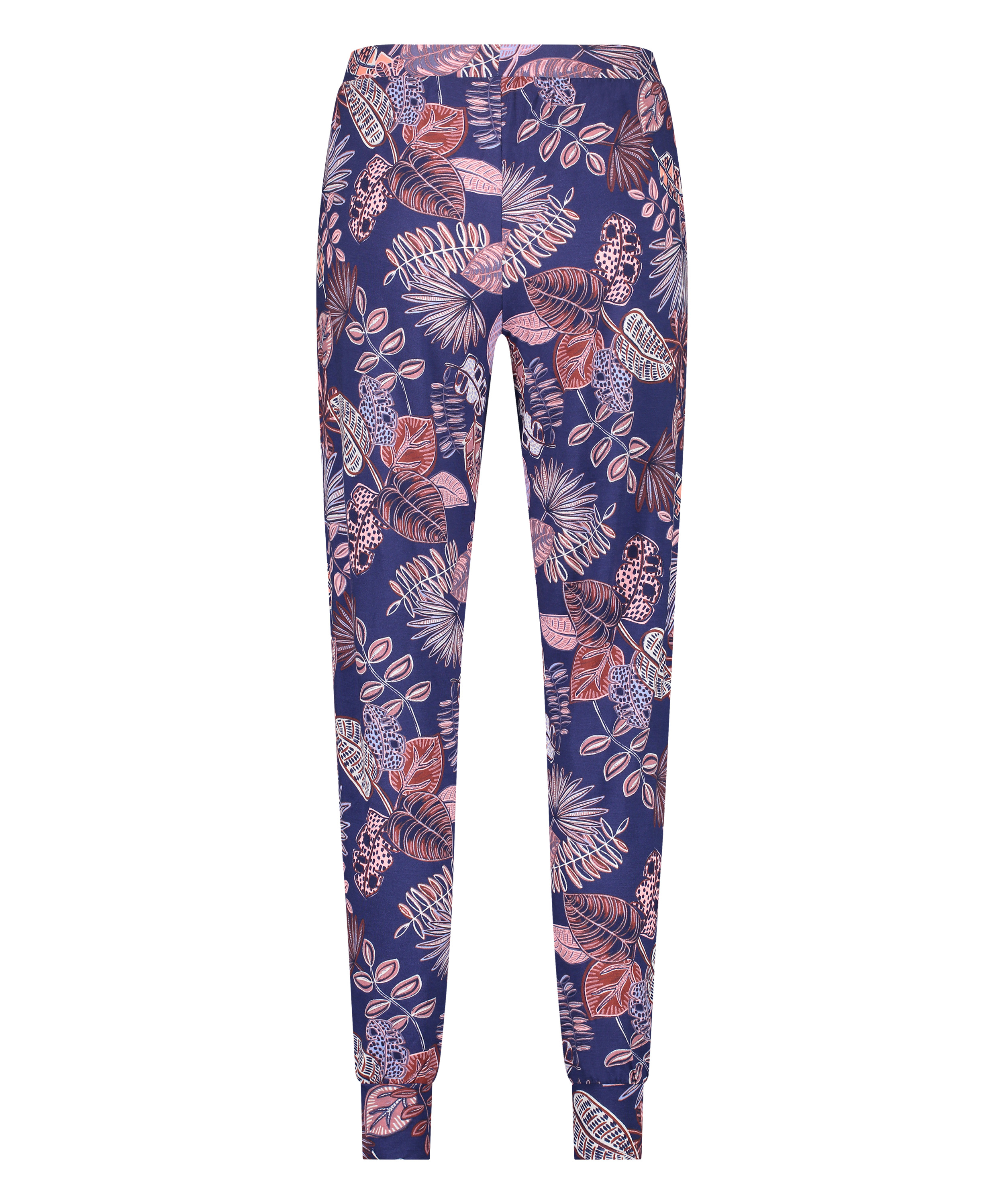 Petite Pyjamasbyxor i jersey, bl&aring;, main