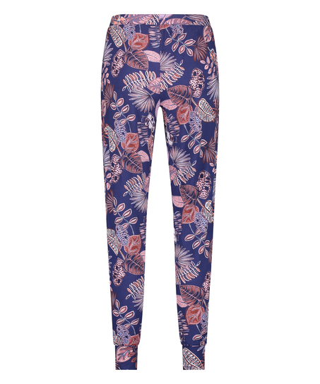 Petite Pyjamasbyxor i jersey, bl&aring;