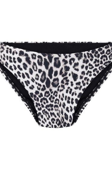 Hunkemöller Highleg Bikinibottom Leopard bikiniunderdelar dam – bild 3