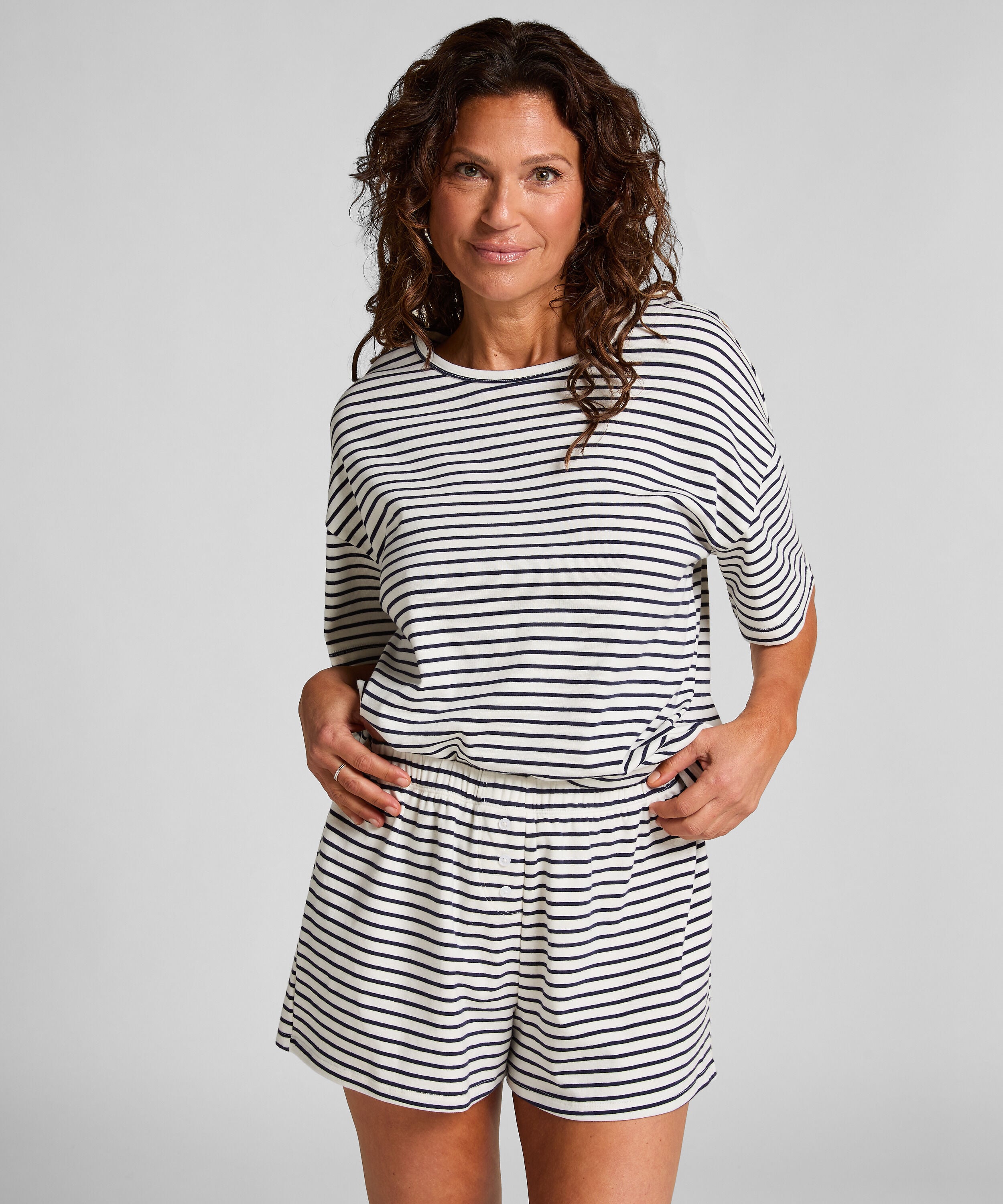 Pyjamasset Jersey, Blå