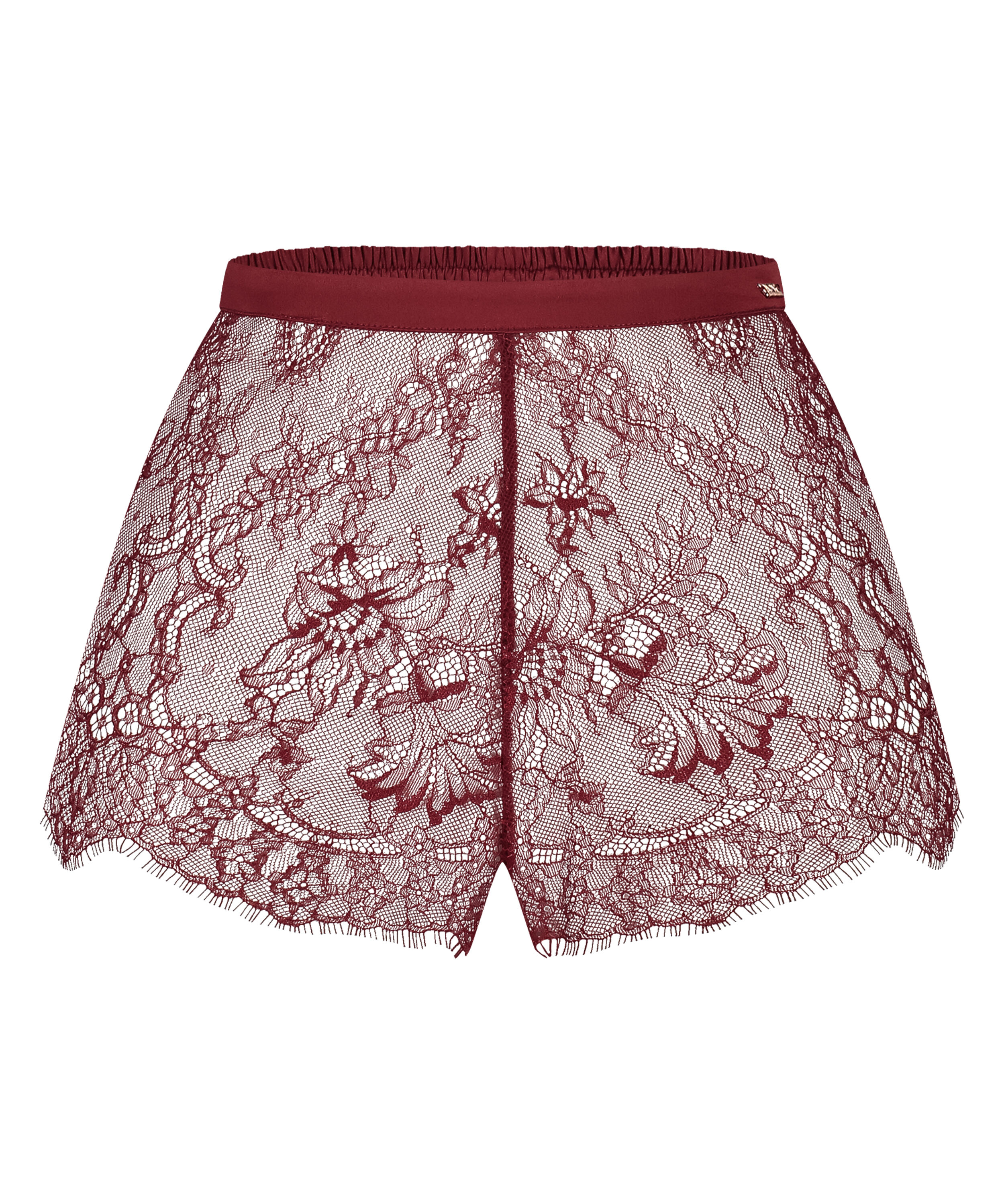 Shorts Lace Delphine, r&ouml;d