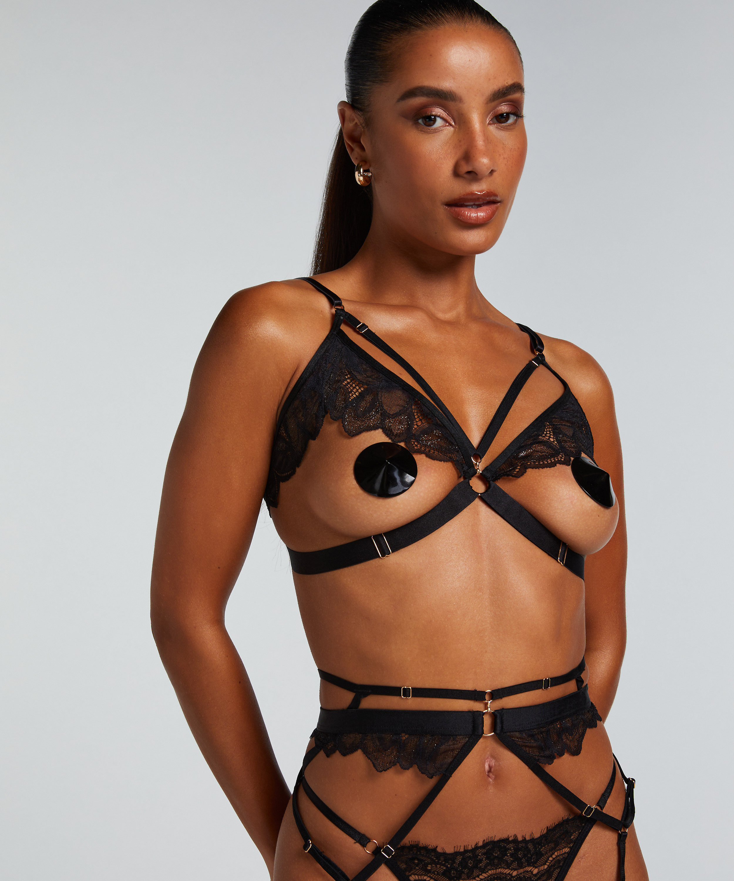 Bralette Billie, Svart, main