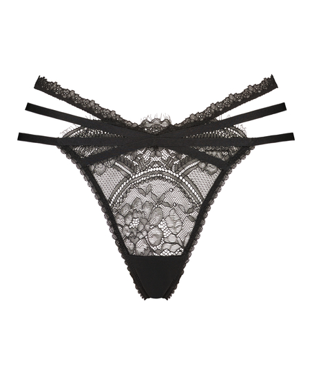 Normani  stringtrosa, Svart