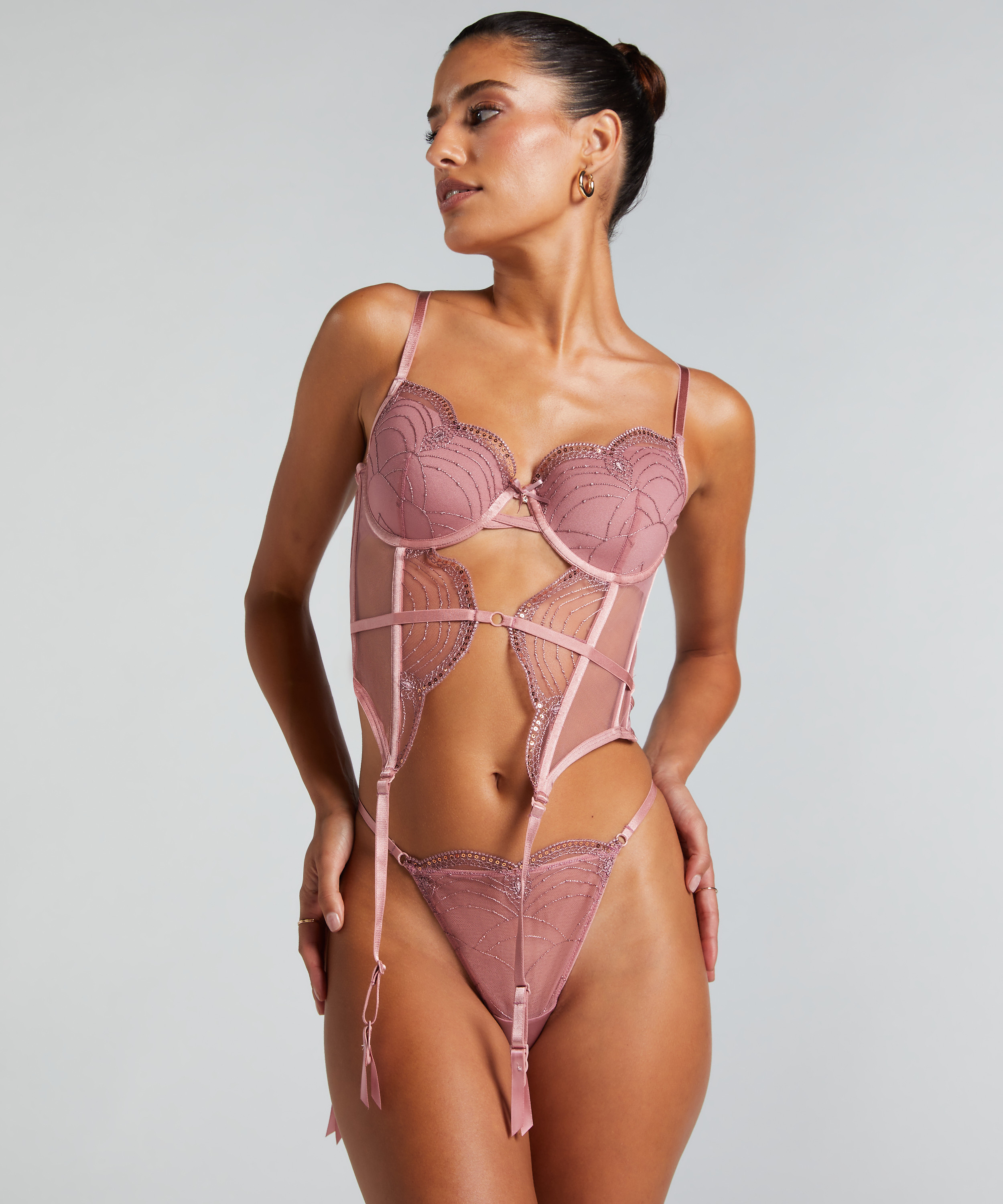 Bustier Ruby, Rosa, main