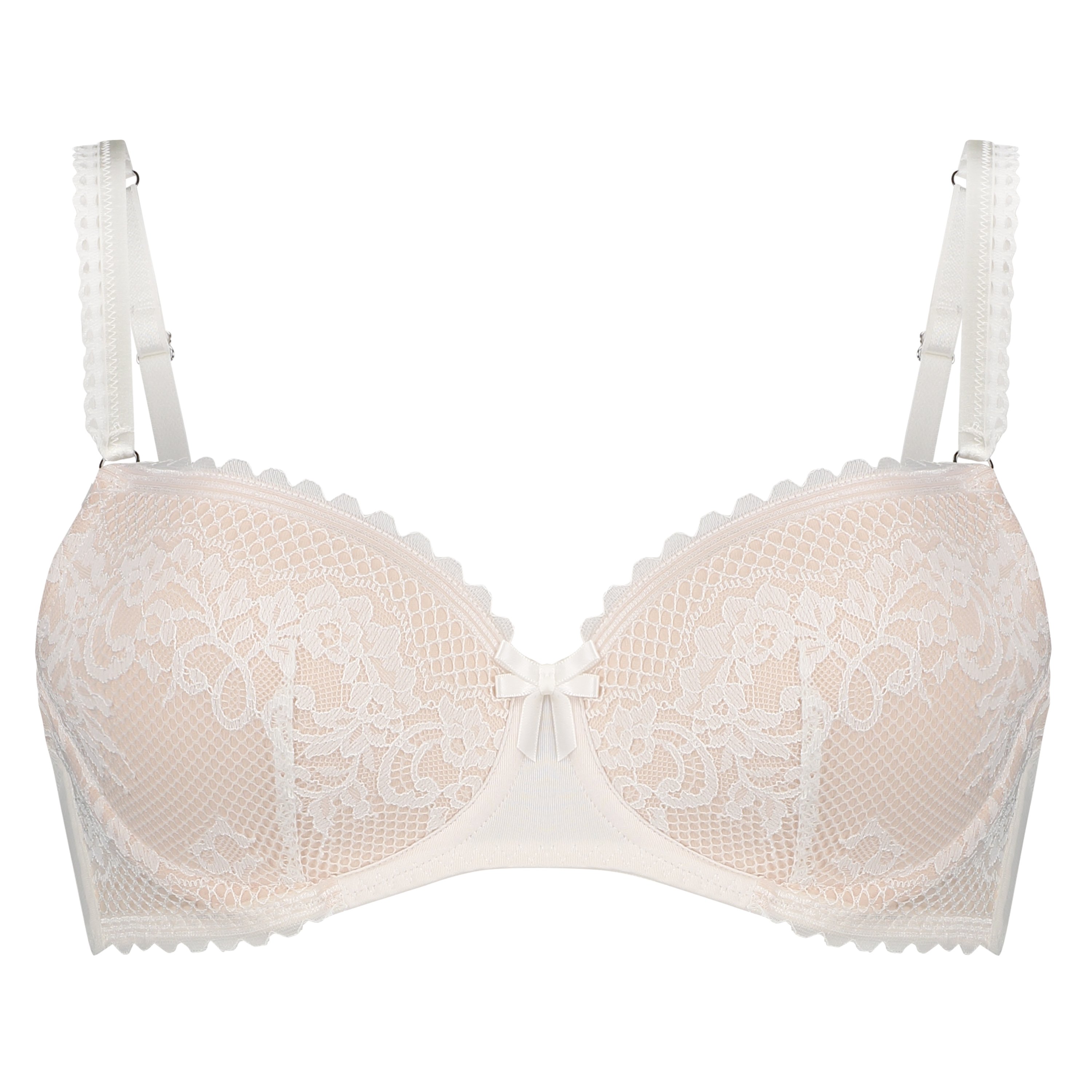 Icke-formpressad bygel-bh Malika, Vit, main