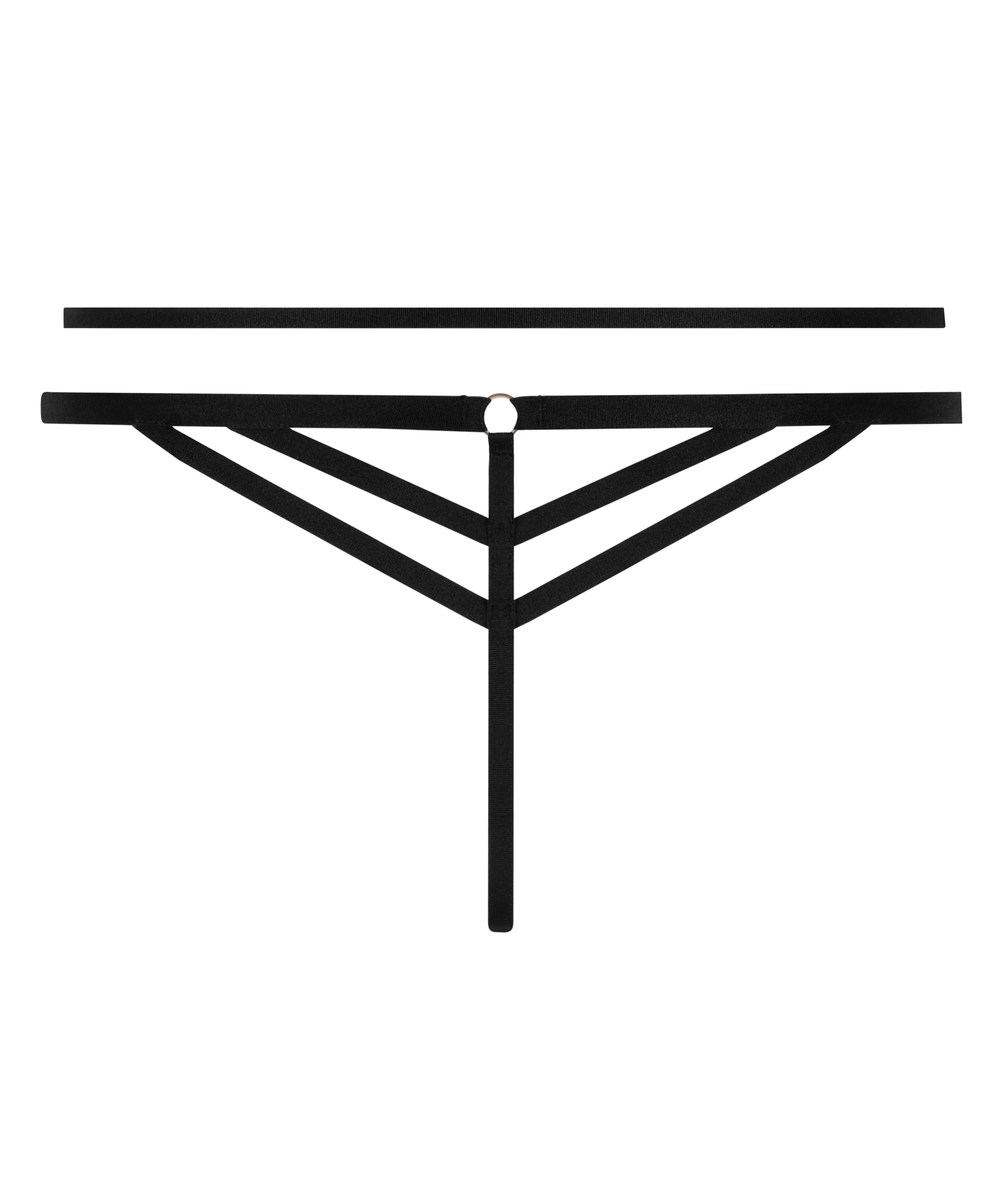 Stringtrosa Nadia, Svart, main