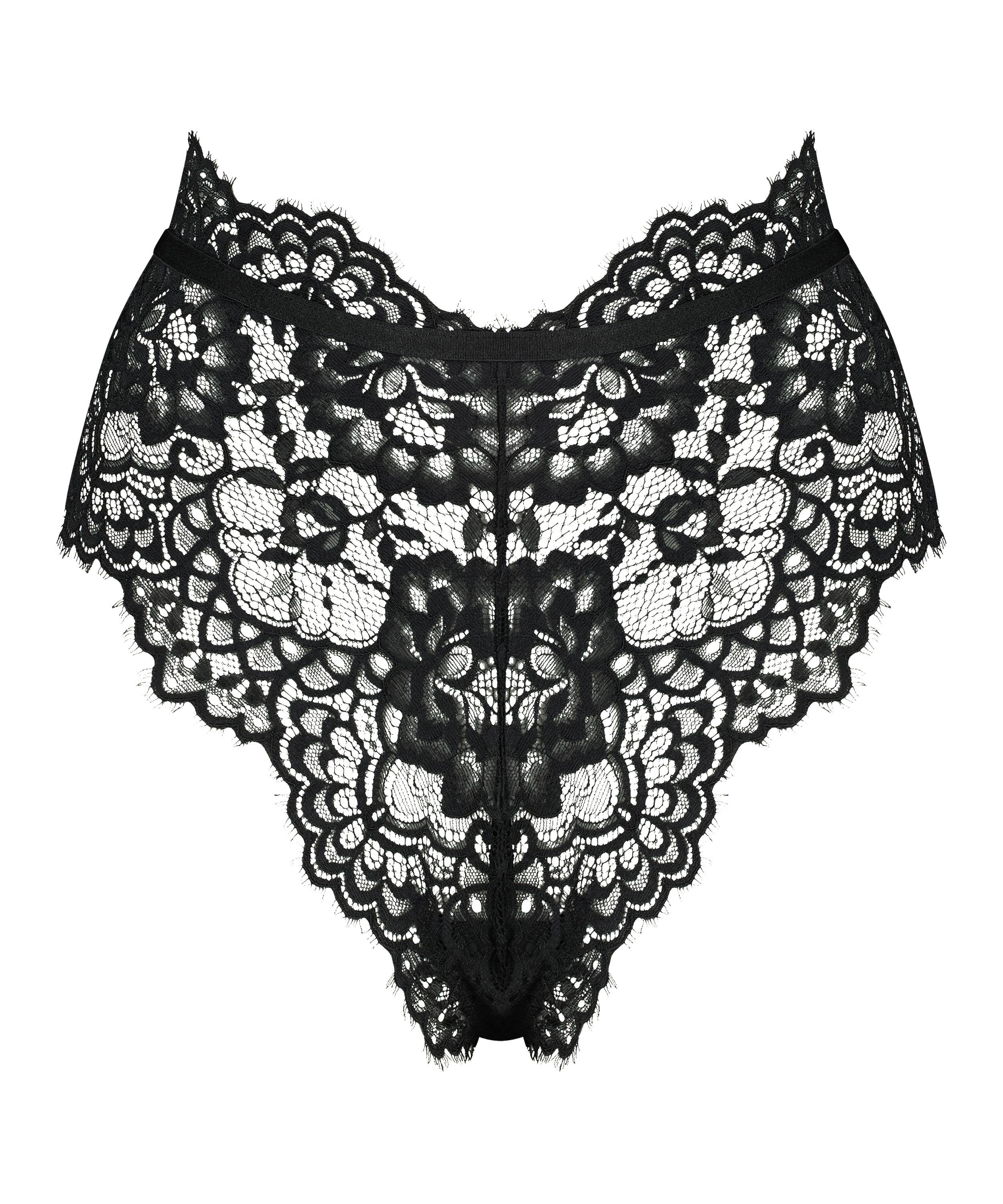 Högt skuren braziliantrosa Marilyn, Svart, main