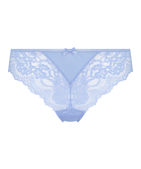 Högt skuren brazilian-trosa Dora, blå