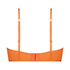 Sexig lonline-bralette i nät, Orange