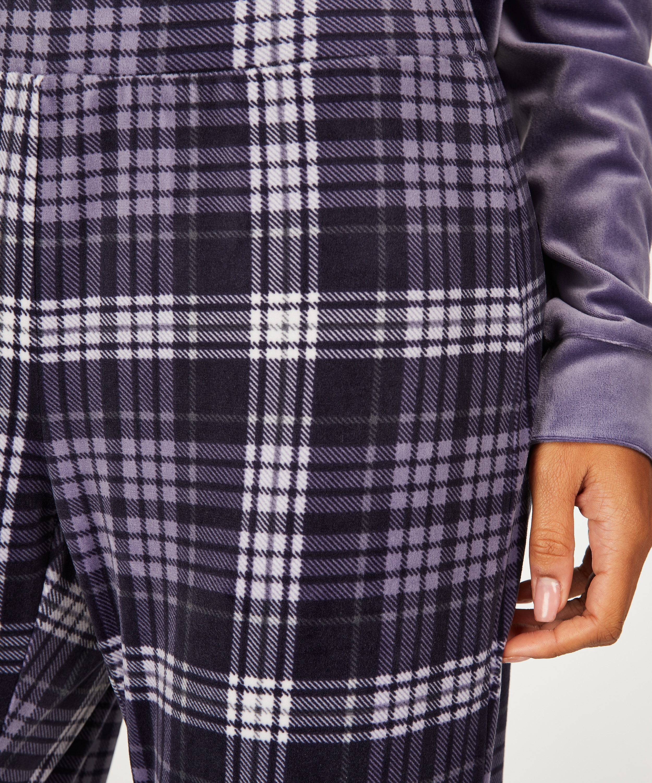 Pyjamaset med väska, blå, main