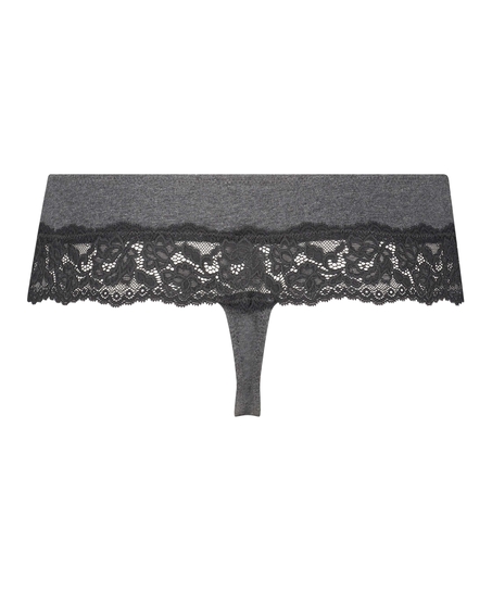 Boxer-string i bomull, Grå