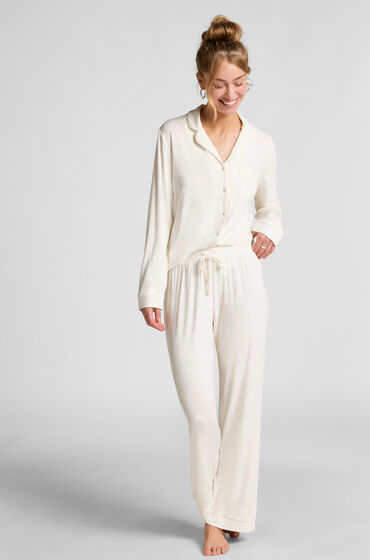 Hunkemöller Jerseybyxor Essential Vit