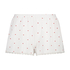 Pyjamasshorts Pointelle, Vit