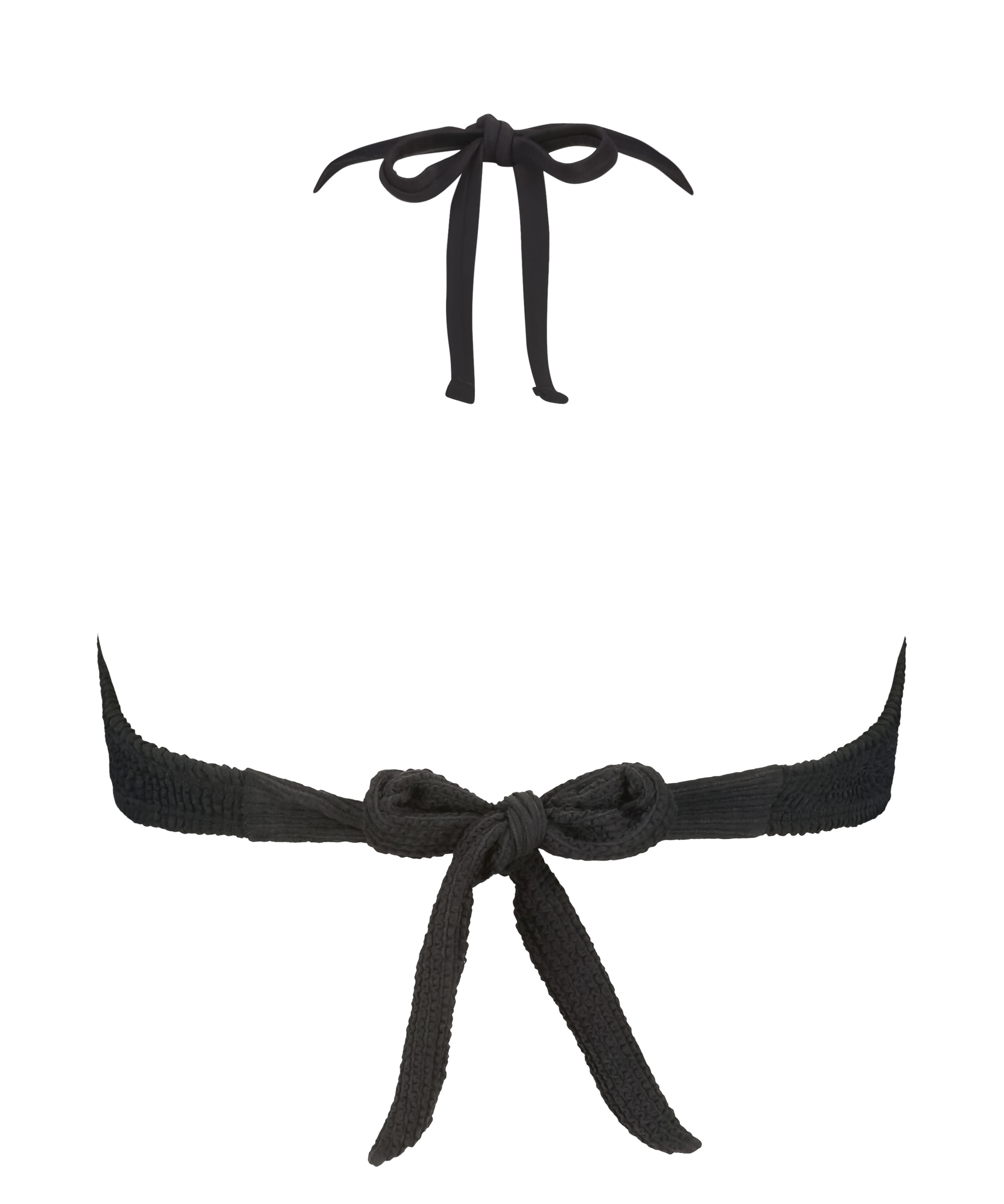 Bikinibandå Crinkle, Svart, main