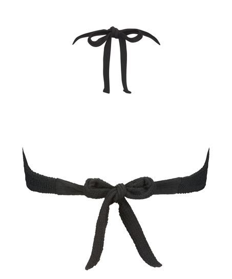 Bikinibandå Crinkle, Svart