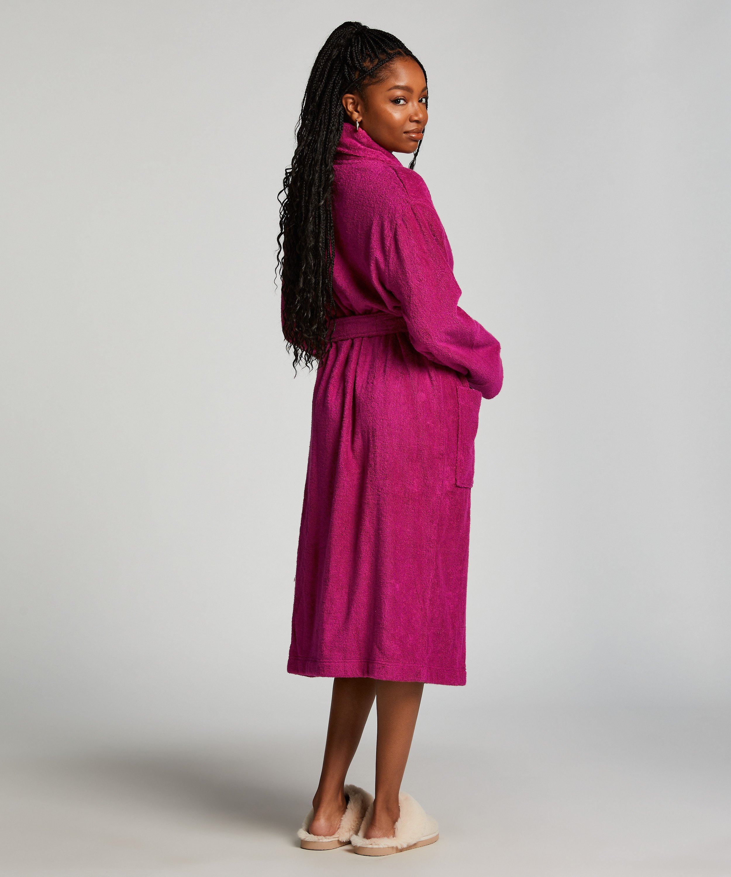 Morgonrock, Rosa, main